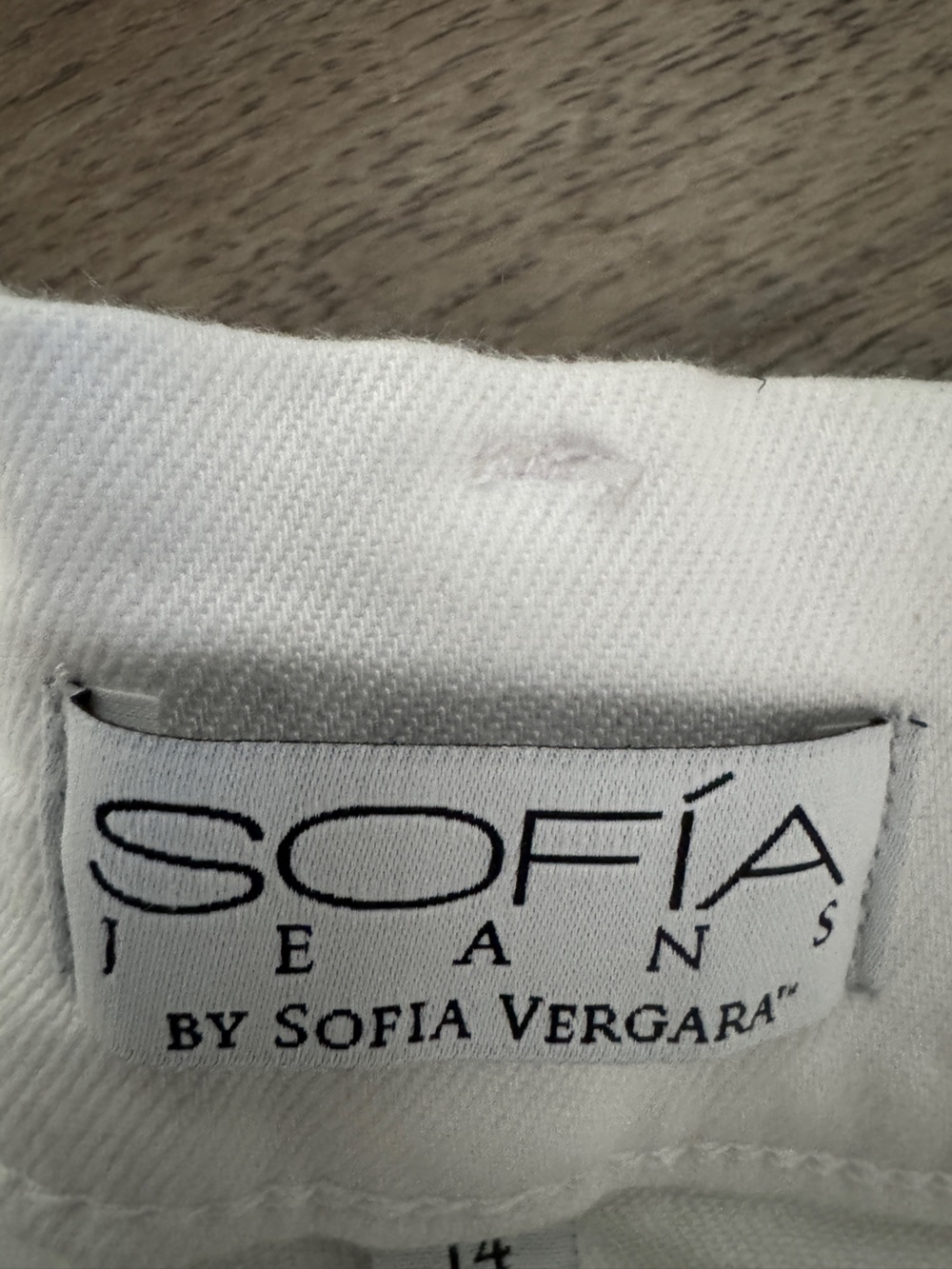 Sofia Jeans by Sofia Vergara Margot Wide Leg Super High-Rise White Jeans NWT 14 - Picture 11 of 15